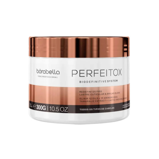 Máscara Borabella Perfeitox Alinhamento e Máscara de Nutrição 300 g