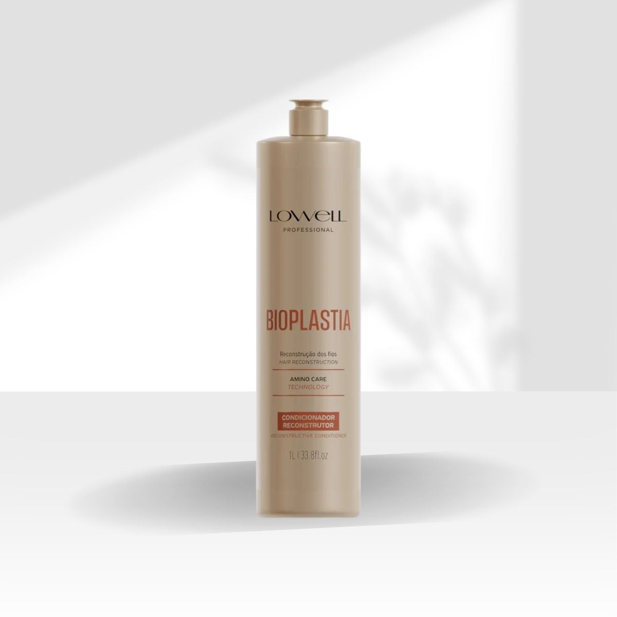 Condicionador Lowell Bioplastia Reconstrutor e Brilho 1 Litro