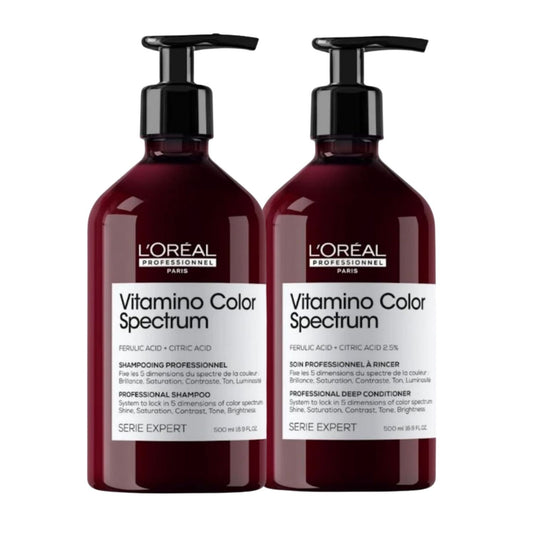 Kit Loreal Vitamino Color Spectrum Shampoo e Condicionador 500 ml