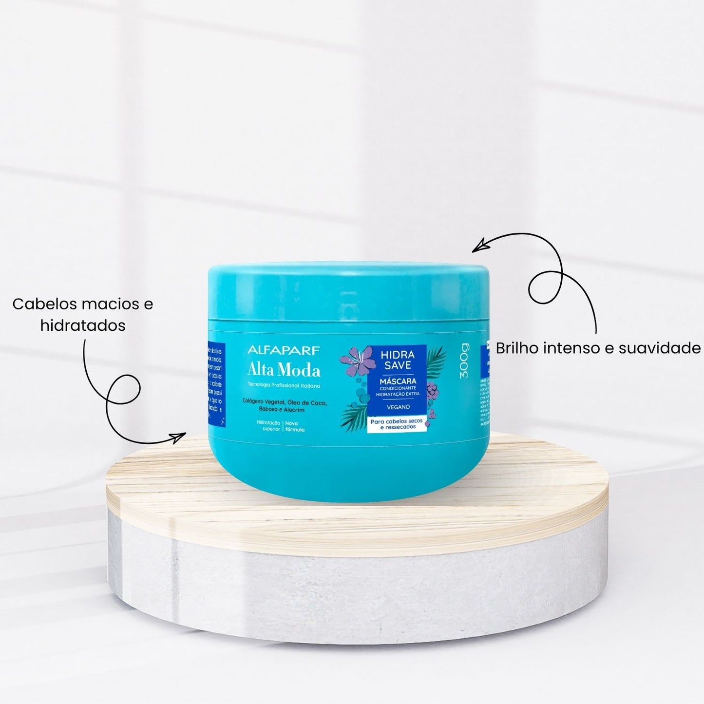 Máscara Alfaparf Alta Moda Hidra Save Máscara de Hidratação 300 g