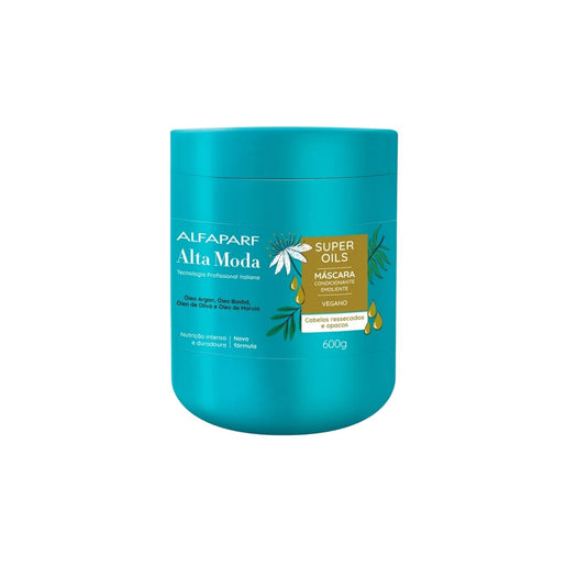 Máscara Alfaparf Alta Moda Super Oils Máscara de Nutrição e Brilho 600g