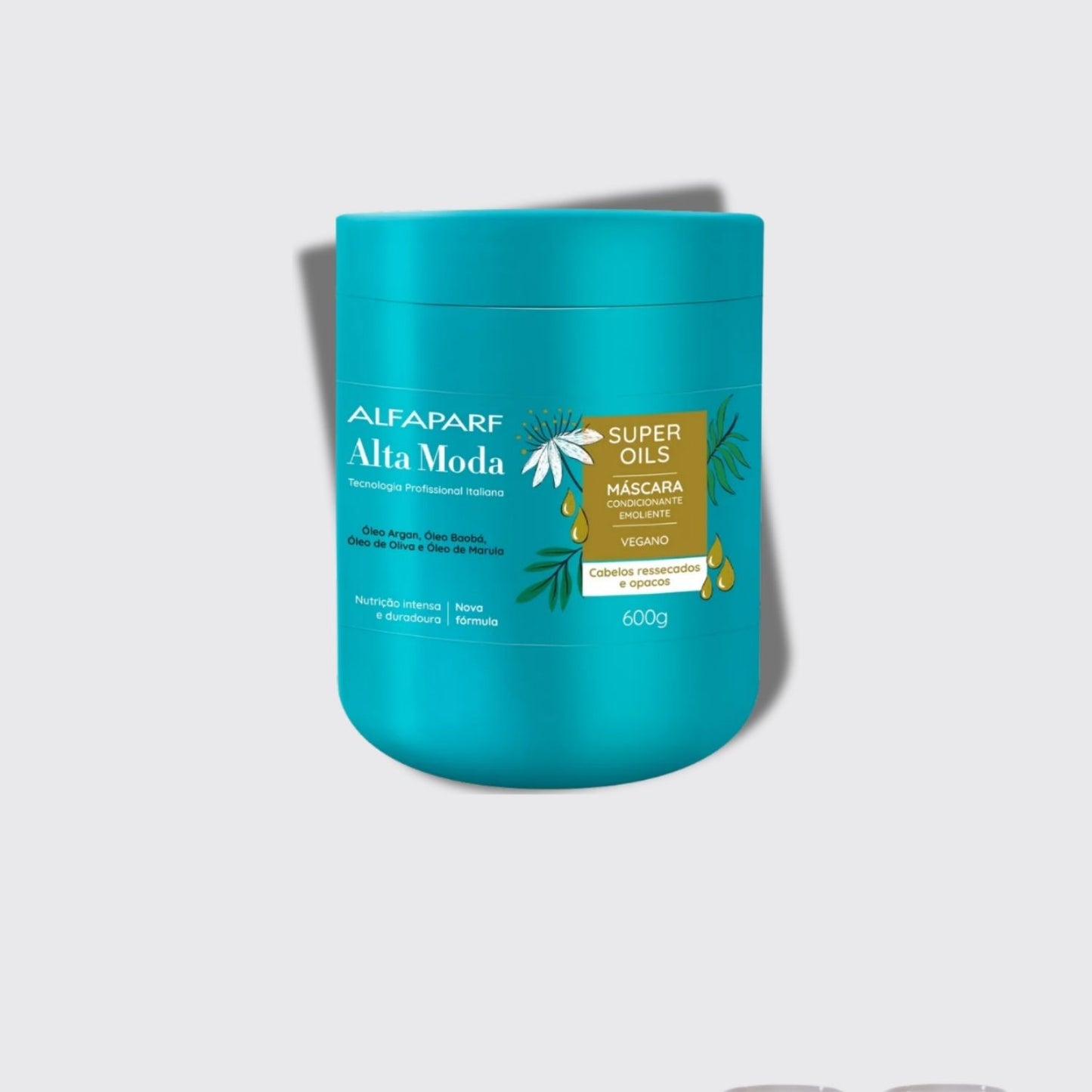 Máscara Alfaparf Alta Moda Super Oils Máscara de Nutrição e Brilho 600g