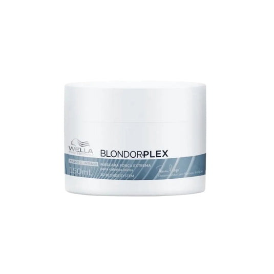 Máscara Wella BlondorPlex Reparadora Força e Brilho 150 ml