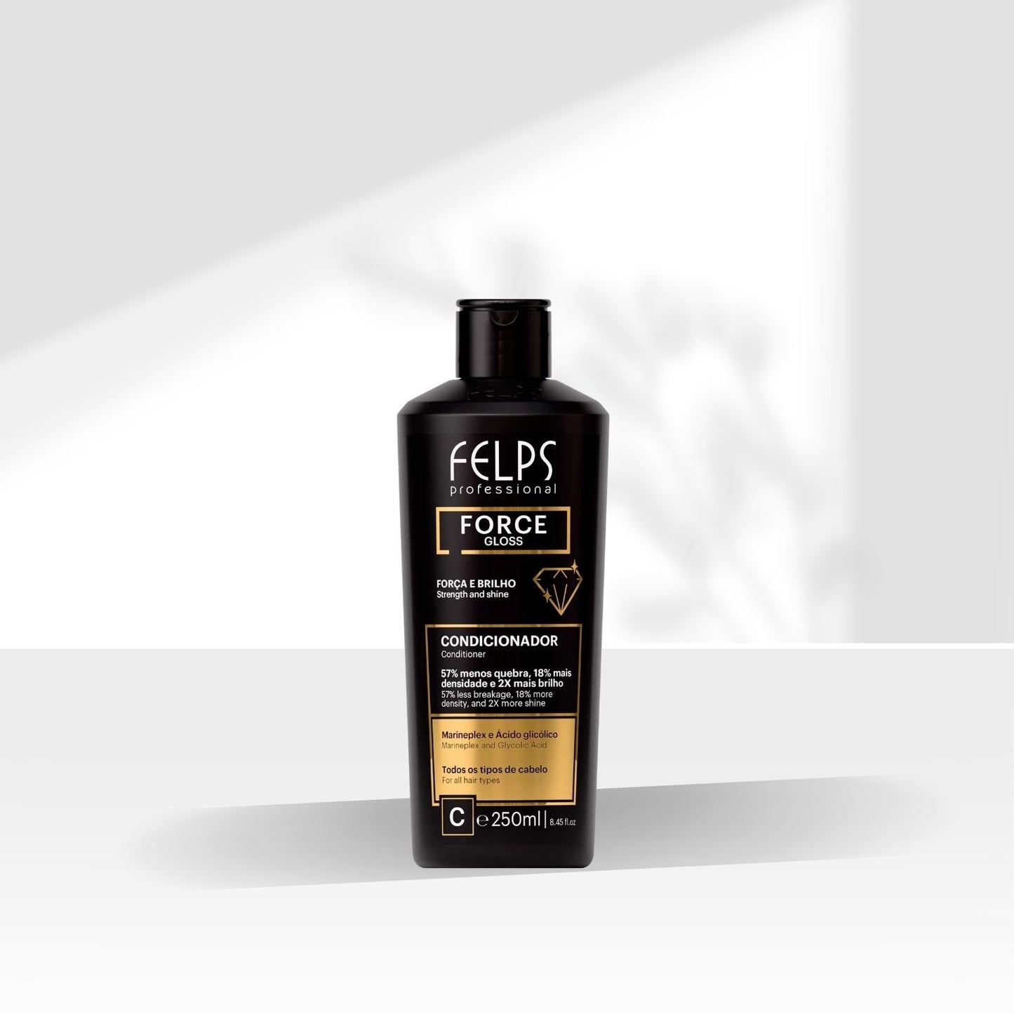 Condicionador Felps Force Gloss Força e Brilho 250 ml