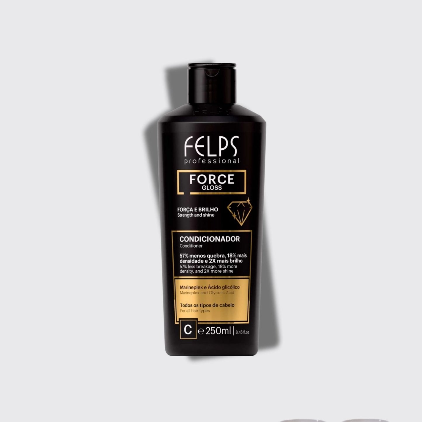 Condicionador Felps Force Gloss Força e Brilho 250 ml