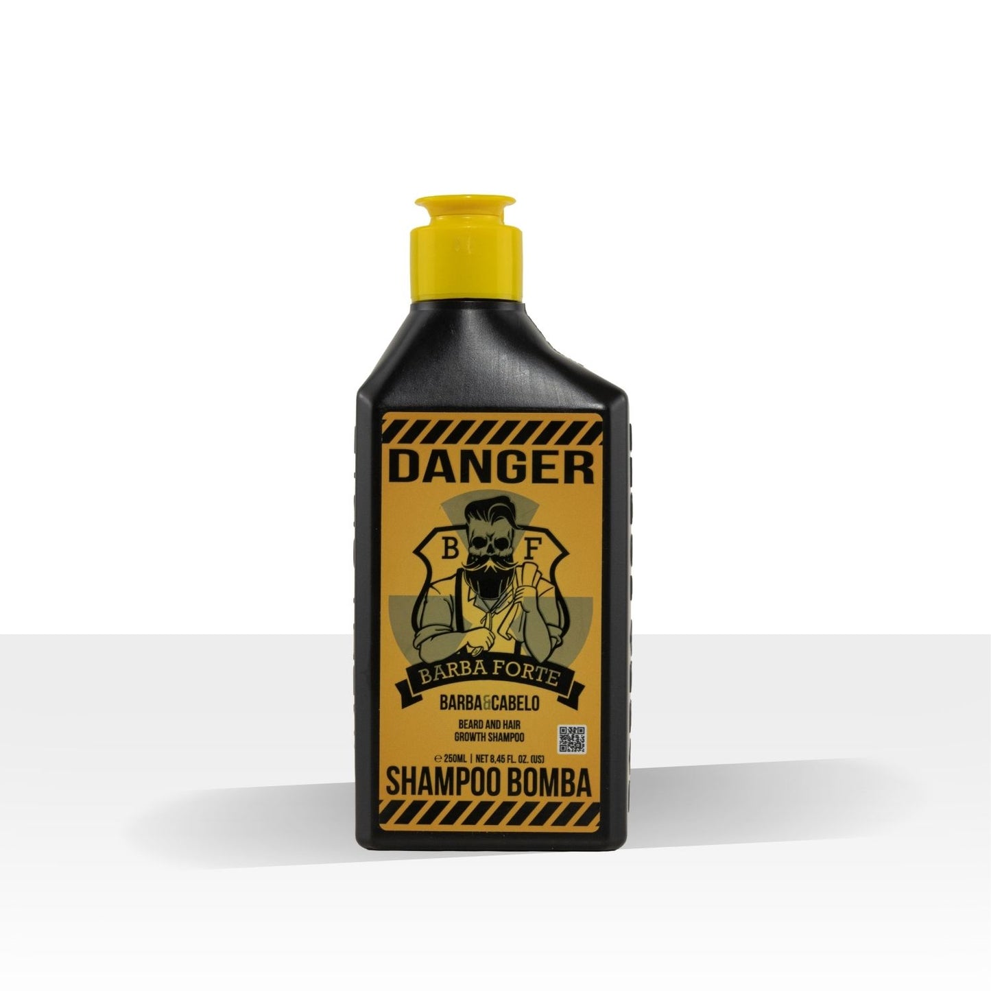 Barba Forte Danger Shampoo Bomba Crescimento e Força 250 ml