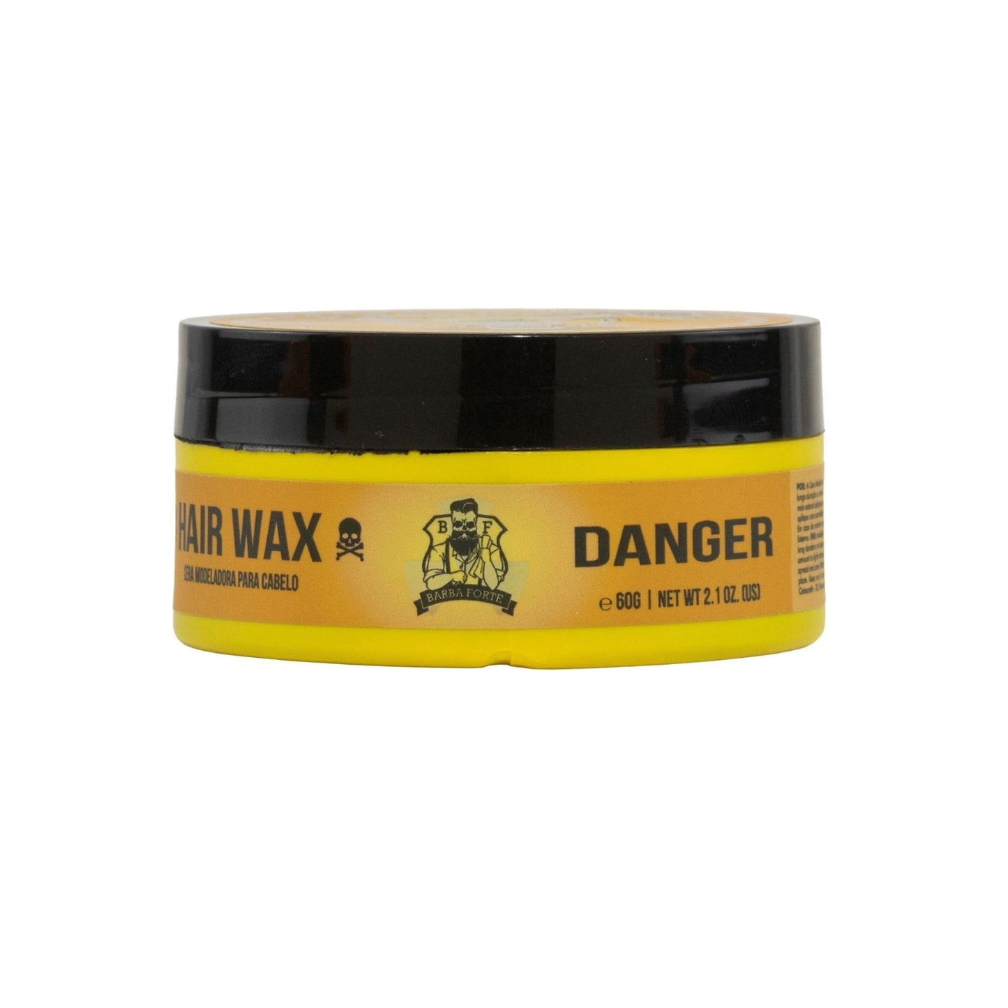 Barba Forte Danger Cera Modeladora Fixação e Estilo 60g