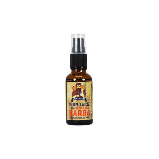 Barba Forte Ironjack Óleo Hidratação e Brilho 30 ml