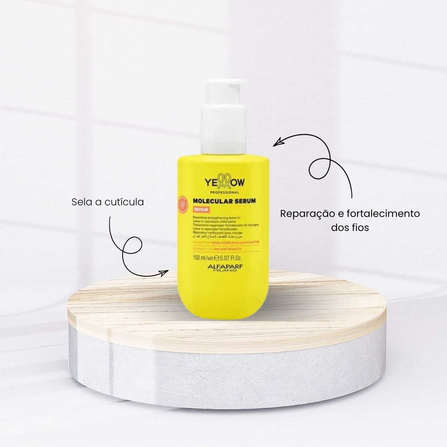 Yellow Sérum Molecular Reconstrução 150 ml
