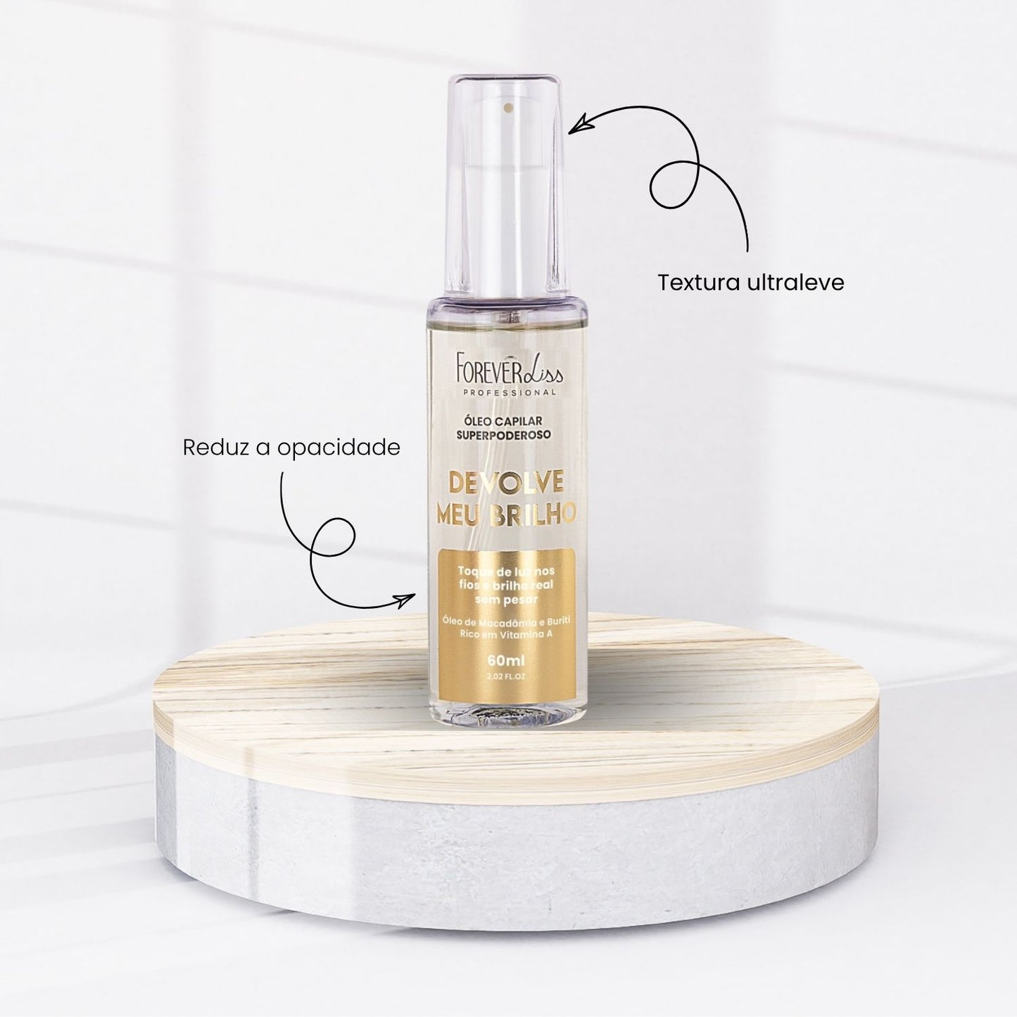 Oleo Capilar Forever Liss Devolve Meu Brilho 60 ml