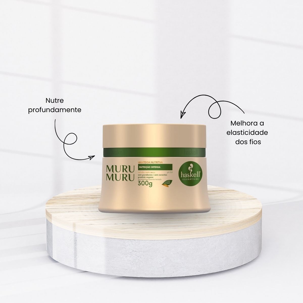 Kit Haskell Muru Muru Duo e Máscara 300ml