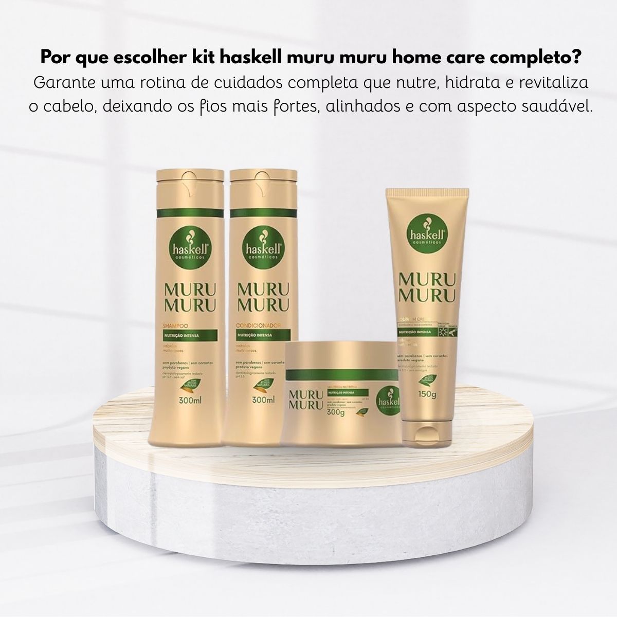 Kit Haskell Muru Muru Home Care Completo