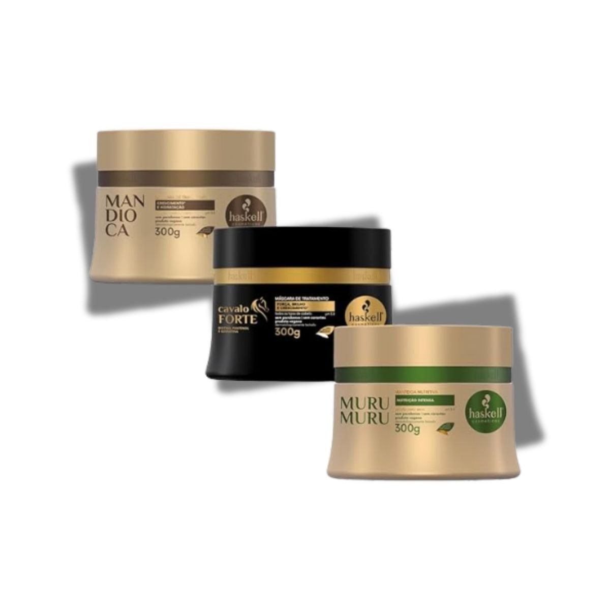 Cronograma Haskell Cabelo Forte Máscaras 300g