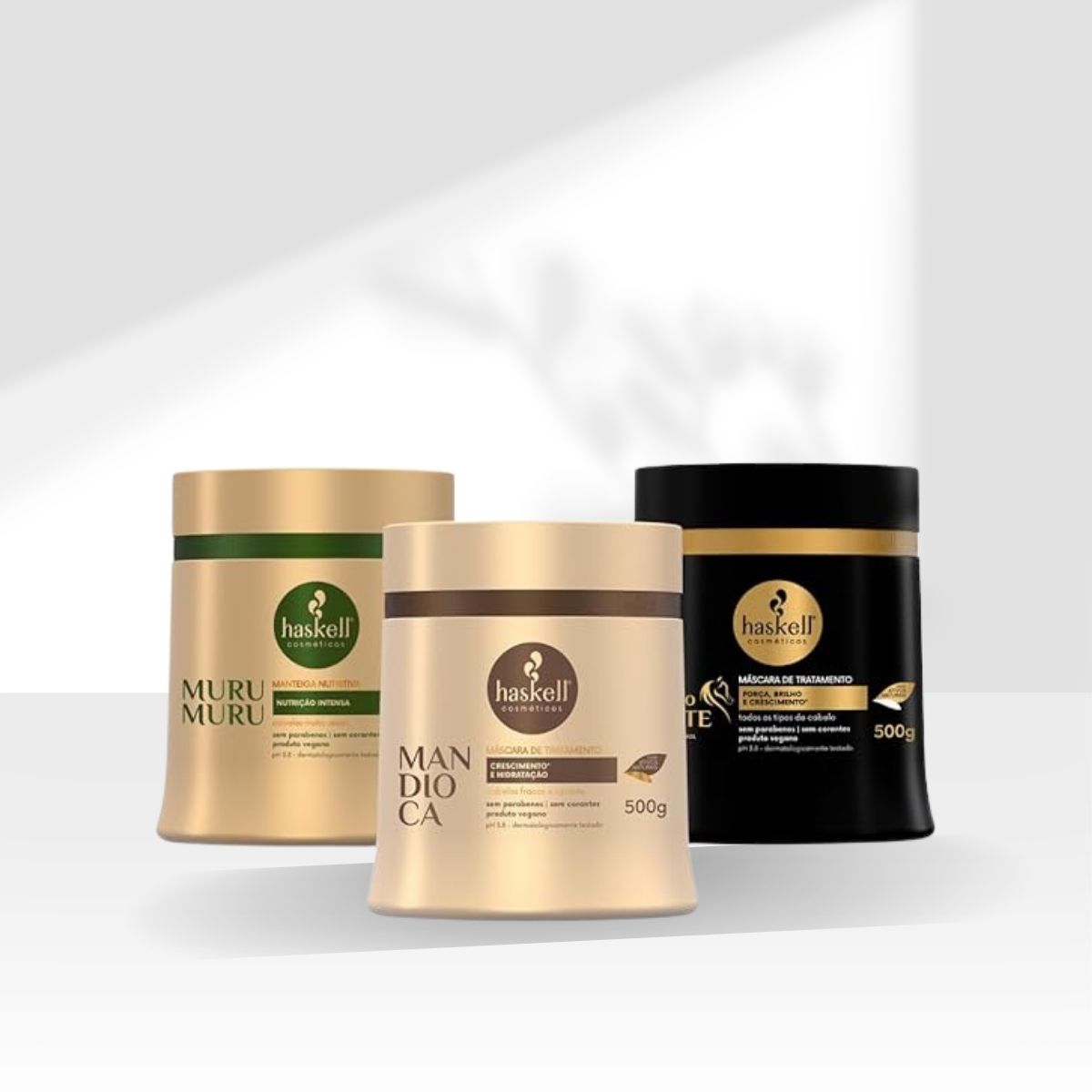 Cronograma Haskell Cabelo Forte Máscaras 500g