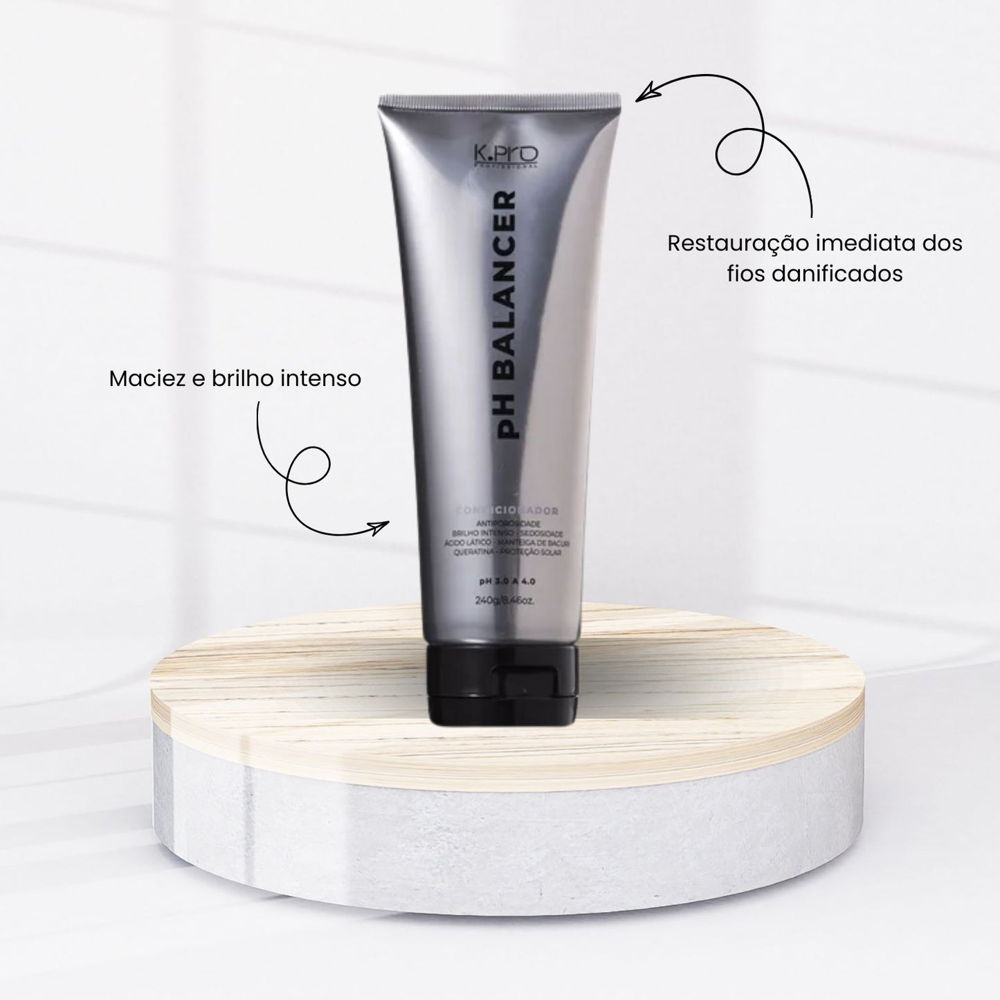Condicionador K.Pro Equilíbrio pH Cabelos Danificados 240G