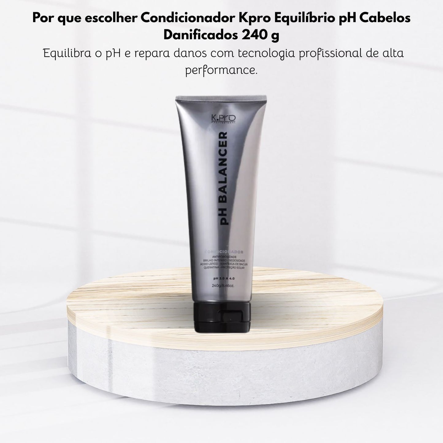 Condicionador K.Pro Equilíbrio pH Cabelos Danificados 240G