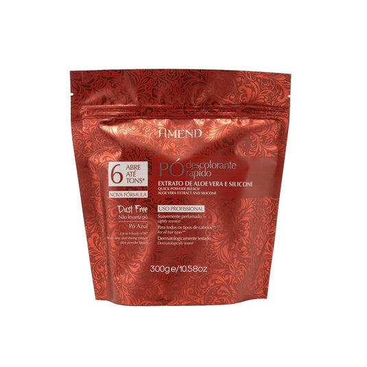 Pó Descolorante Rápido Amend Aloe Vera e Silicone 300 g