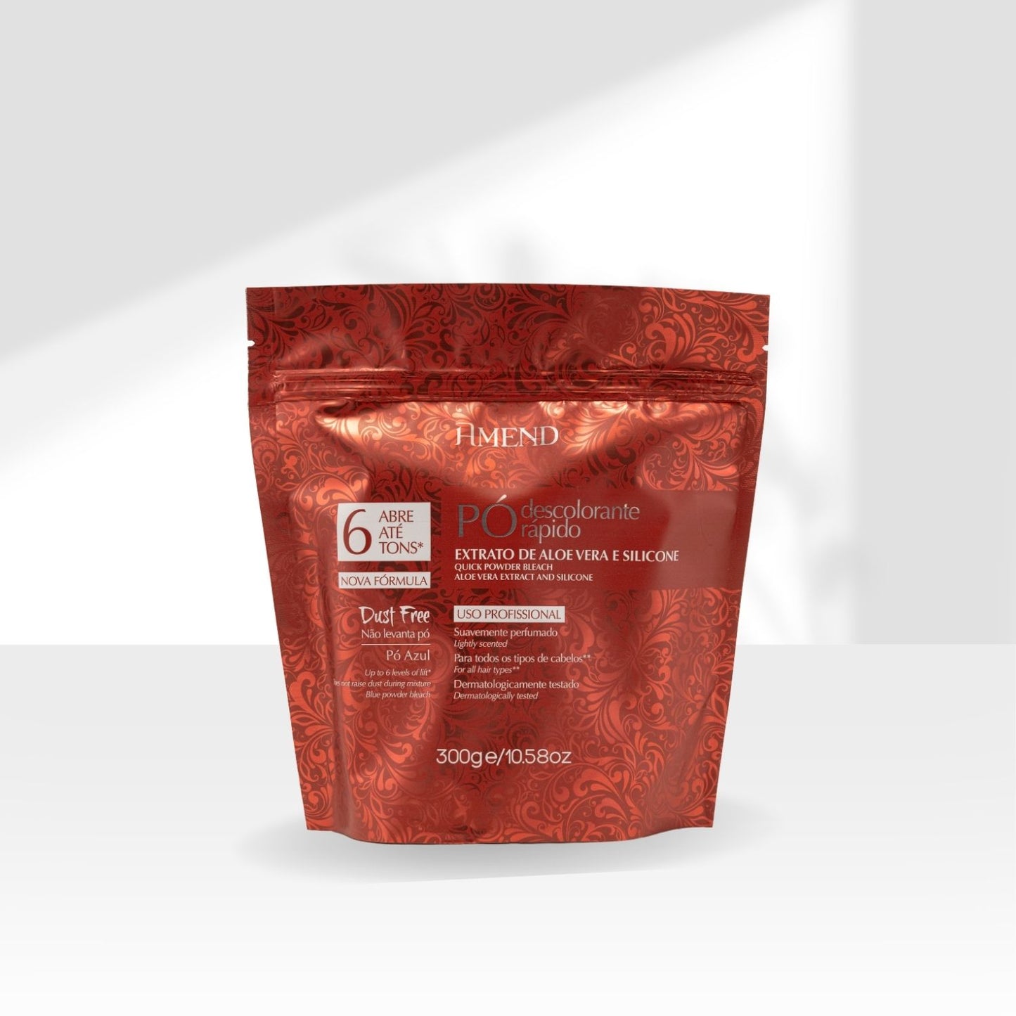 Pó Descolorante Rápido Amend Aloe Vera e Silicone 300 g