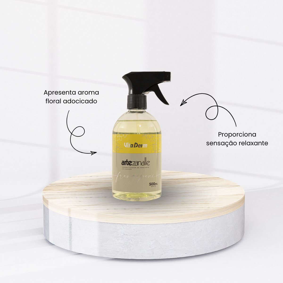 Aromatizador Ambiente Vita Derm Frangipani 500 ml