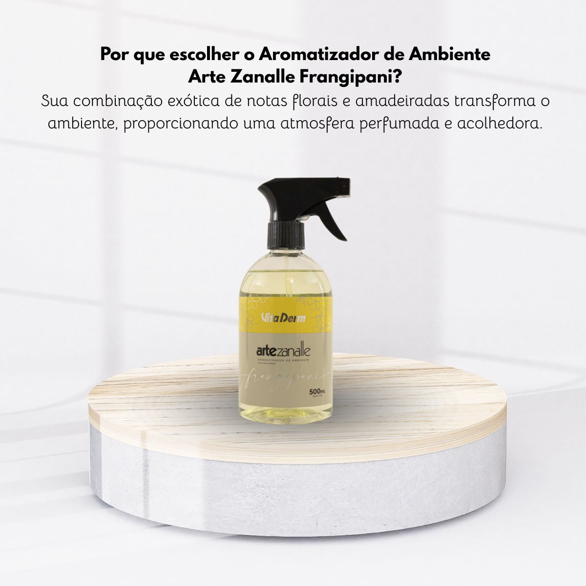 Aromatizador Ambiente Vita Derm Frangipani 500 ml