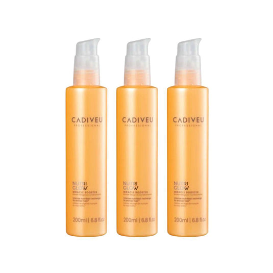 Kit Cadiveu Nutri Glow 3 Fluído de Tratamento 200 ml