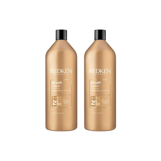 Kit Redken All Soft Argan Oil 2 Shampoo 1 Litro