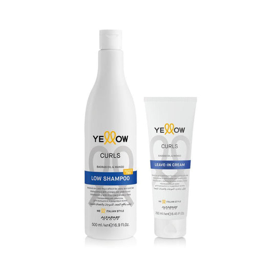 Kit Yellow Curls Shampoo 500 ml + Leave in Cream 250 ml