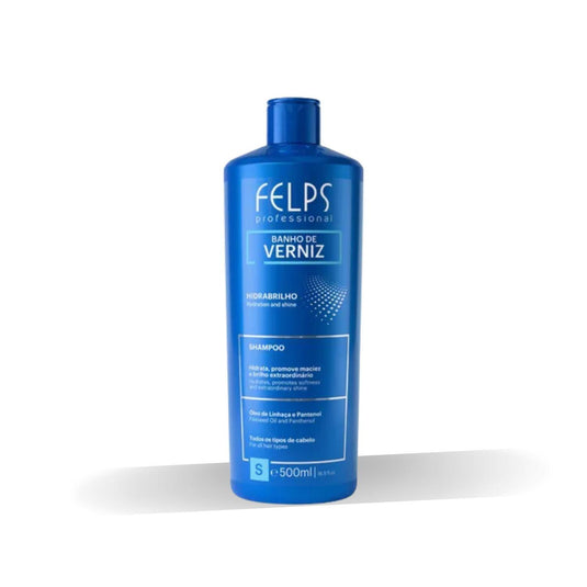 Shampoo Felps Banho de Verniz Brilho Intenso 500 ml